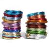 10M/rolls 0.6-1.2mm Anadized Aluminum Wire Versatile Handmade Crafts Metal Wire for Jewelry Making Beading Necklace Bracelet