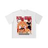 260 GSM Double Yarn 32 Count 100% Cotton Baki V6 Yujiro Print Unisex Heavy Cotton T Shirt… More