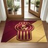 Kenworth Design Crystal Velvet Rug Soft Decorative Mat for Bedroom Entrance