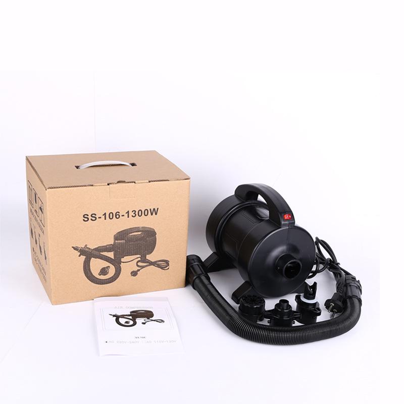 220V High-Power Inflatable Air Pump for Pool Rings, Lifebuoys, Air Mattresses, and Rubber Boats