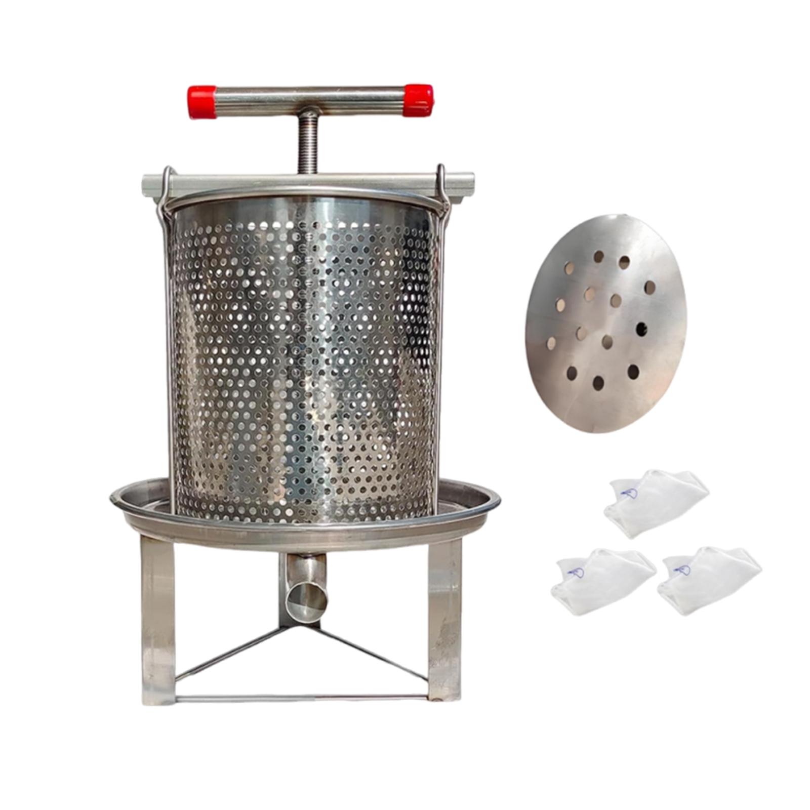 Honey Press, Fruit Wine Press, Winemaking