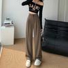 Wide-leg Casual Pants Women's Spring and Autumn New High-end Straight-down Suit Pants