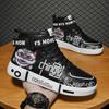 Men Women Boy Girl Hightop Sneakers Spring Winter Ankle Boots Chinese Style Basketball Shoes Walking Casual Booty
