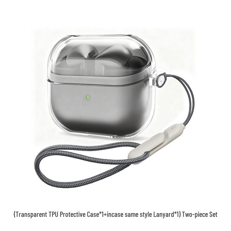 Samsung Galaxy Buds3/3Pro TPU Transparent Sturzsichere Schutzhülle für Kopfhörer