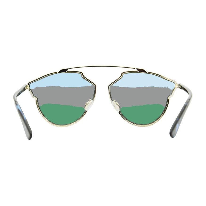 Dior Pilot Style Sunglasses With Alloy Arm Mark Women sunglasses Gold DIORSOREALA-21SS