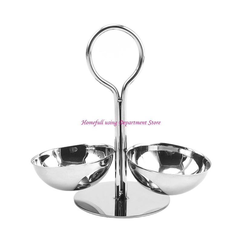 Easy to Use Multi Section Snacks Dish Kitchen Serving Tray Perfect For Nut Candy Charcuteries And Kitchen Storage