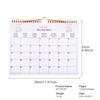 2026 Calendar Horizontal Wall Calendar 12-month of Up-to-date Dates Can Be Hung Monthly Planning