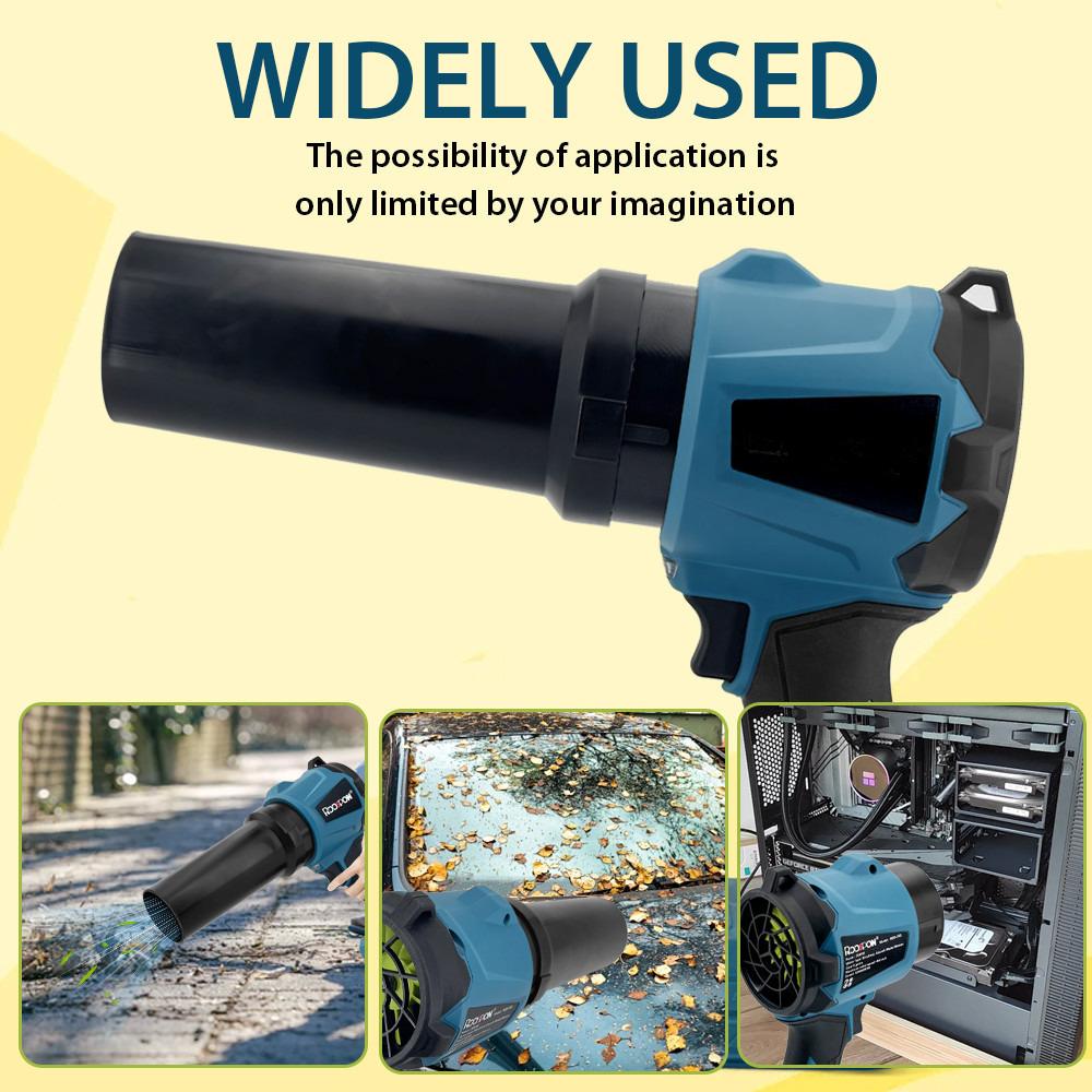 3000W Blowers 320000RPM Handheld Electric Jet Fan 450M/S Snow Leaf Dust Blowing Tool Powerful Brushless Turbo Fan