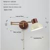 OEING Adjustable Swing Arm Bedside Wall Lamp