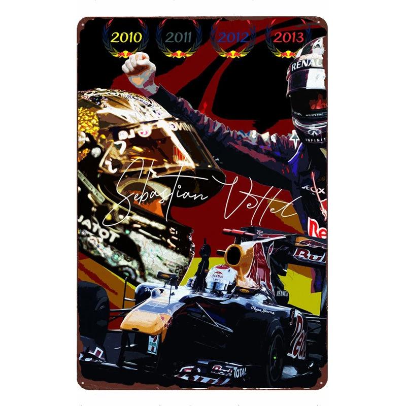 Motorradfahrer Klassischer Sport Rennsport Blechschild Vintage Metallposter Dekor Man Cave Garage Wandschilder Kunstplaketten Blechschild