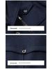 Men's Autumn/Winter Double Collar Wool Overcoat - Cold-Resistant, Fashionable Business Outerwear