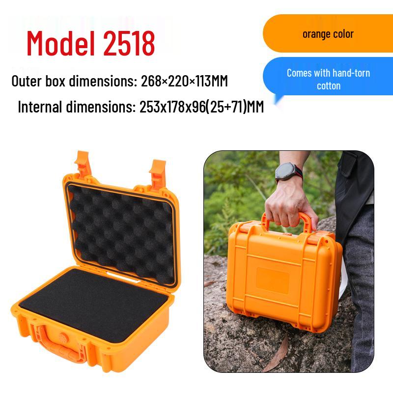 Waterproof Thickened Handheld Tool and Instrument Protection Box, Small Plastic Packaging Box