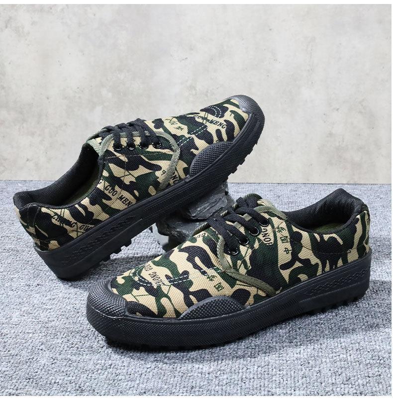 Direktversorgung für Männer und Frauen Befreiungsort Camouflage-Schuhe Arbeitsschutzschuhe Gummischuhe Arbeitsschuhe Militärtrainingsschuhe Arbeitsschuhe