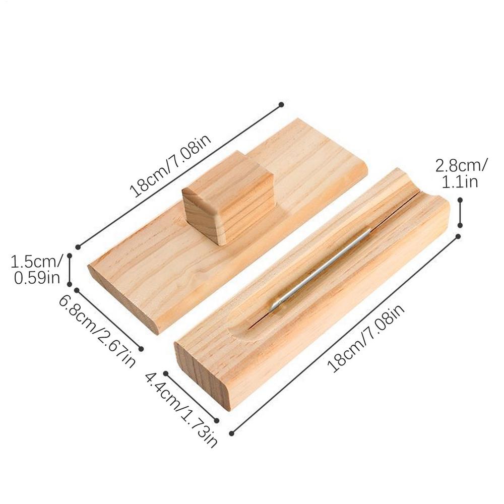 

new Chestnut Can Opener, Solid Wood Peeler, Raw Chestnut, Lotus Seed Machine, Household Cross Shaped Chestnut Opener Tools