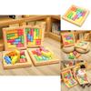 Adorable Cartoon Tetris Plush Cushion Toy Soft Crystal Velvet Sofa Pillow
