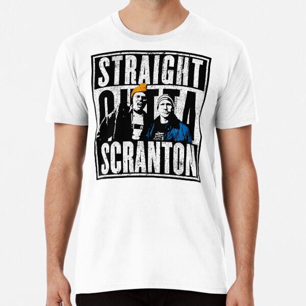 

Straight Outta Scranton (Variant) - Lazy Scr S to 5XL Made in the AU/USA T-Shirt 3XL