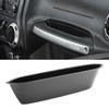 Passenger Side Storage Tray Organizer Grab Handle Storage Box Container Fits for Jeep Wrangler JK 2007 2017
