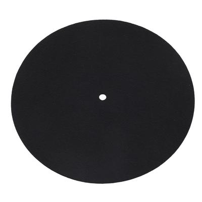 Turntable Slipmat Wool Mat Vibration Reduction Prevent Slip Improve Sound Record Platter Mat Record Player Wool Pad