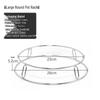 Large Multi-functional Round Kitchen Rack (3-Pack)