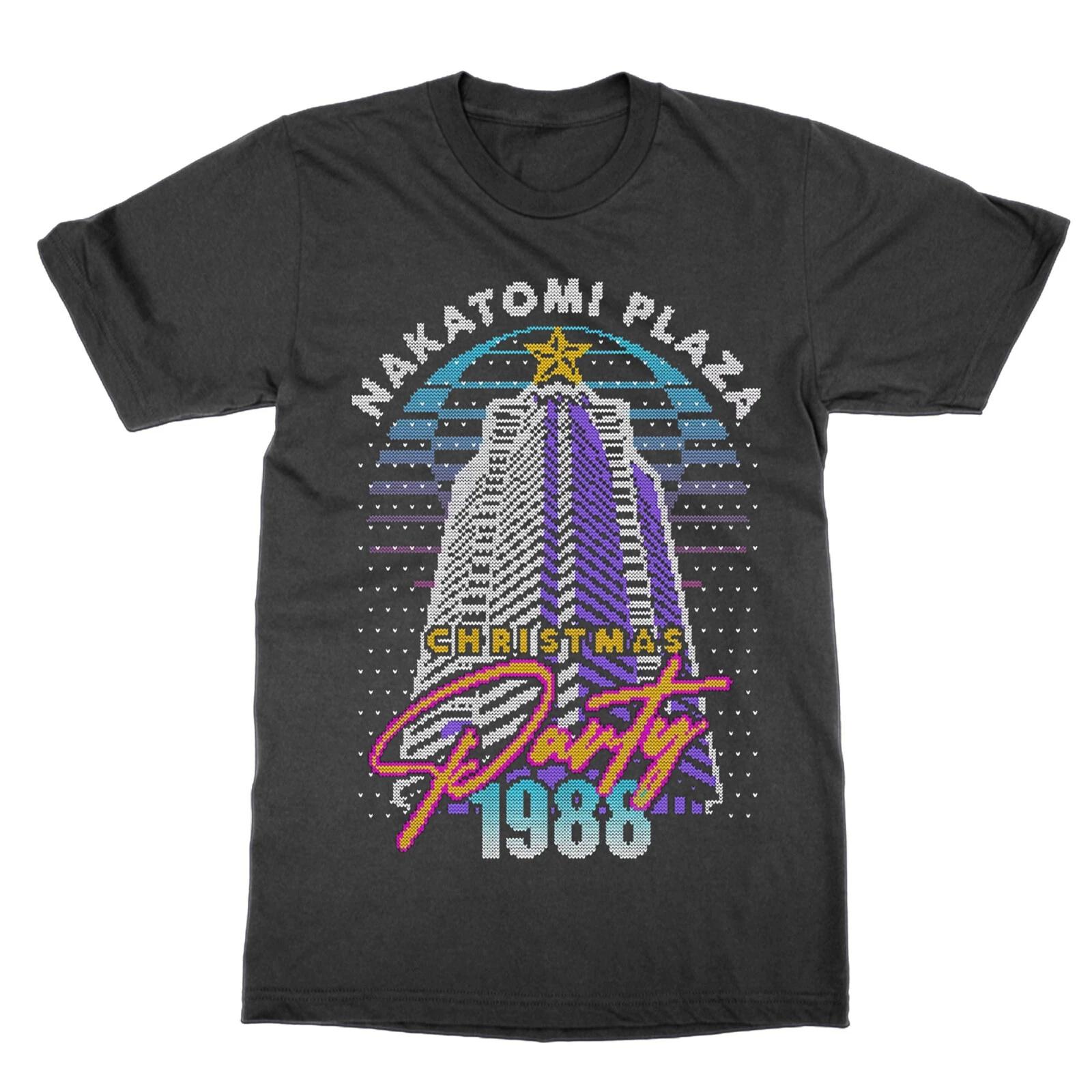 Nakatomi Plaza Fête 1988 Pull T-Shirt Drôle Die Hard Cadeau 3XL