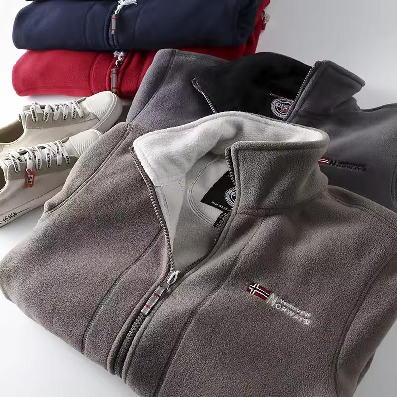 Men Casual Jacket Thickened Wool Jacket High Quality Design Warm Fashion Jacket Male