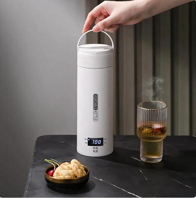 Portable Electric Kettles Tea Coffee Kettle Mini Travel Boil Water Stewable Keep Warm Appliances Thermo Anti-Scald Bottle