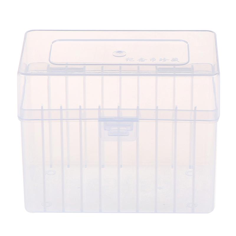 1 buc. Plastic Alb Capacitate Cutie de Depozitare Monede Suport Slab Pentru Pccb Ngc