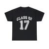 Class Of 2017 Graphic Tee Shirt, S-5XL
