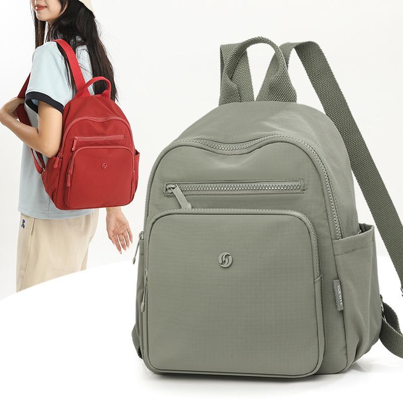 New Oxford Nylon Backpack Women's Large-capacity Literary and Outdoor Backpack Fashionable and Lightweight Travel Schoolbag