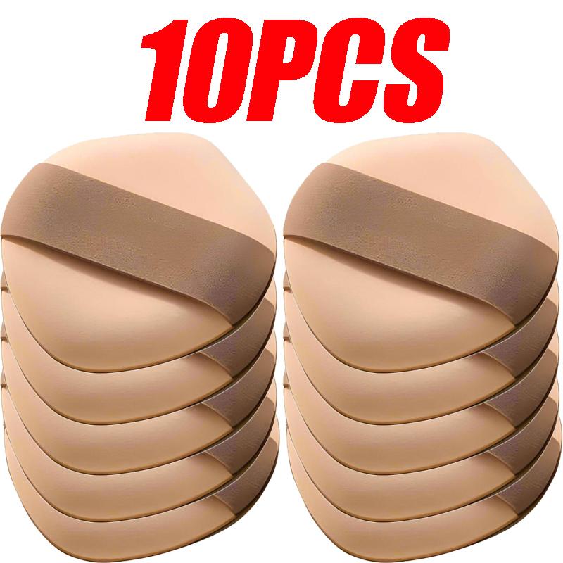 Dreieckiges Design Schwamm Puderquaste Doppelseitig Nass- und Trockenanwendung Kosmetikquaste Gleichmäßiges Auftragen von Foundation Leicht zu Reinigen Make-up Werkzeuge