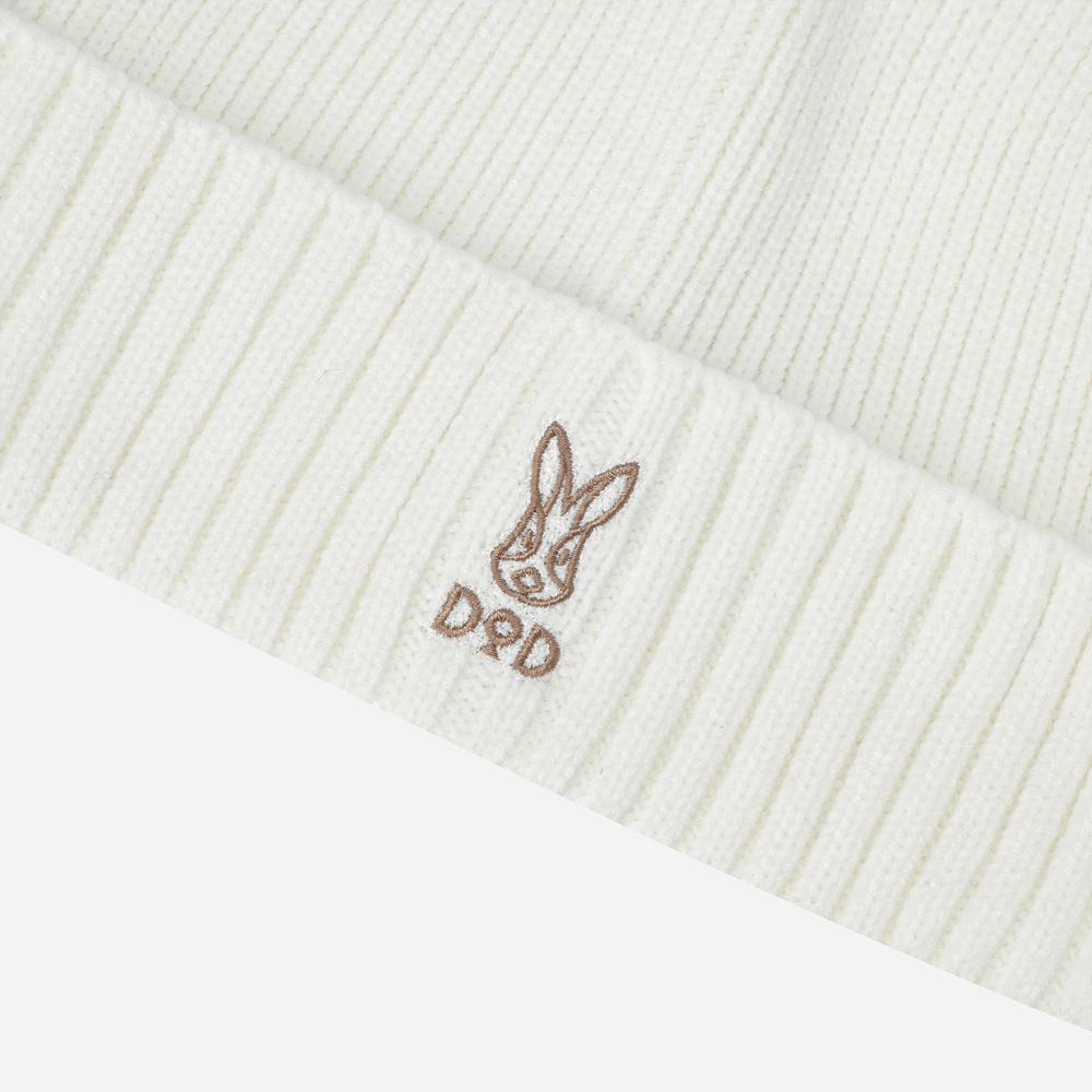 DOD Knit Basic Beanie (Ivory)
