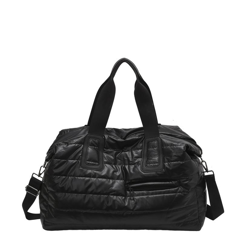 

Gym Bag Women s Sports Bag Dry And Wet Separate Waterproof Swimming Bag Yoga Handbag чорний