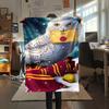 Wizard Battle Against Dark Creatures Blanket Suitable For All Seasons Sofa Blanket Air Conditioning Blanket Outdoor Plush Blanket Office Rest Blanket