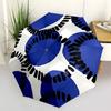 1pc Baseball pattern Folding Umbrella With Excellent UV Protection, 8 Ribs Casual Durable Lightweight Portable Travelling Umbrella For Men &