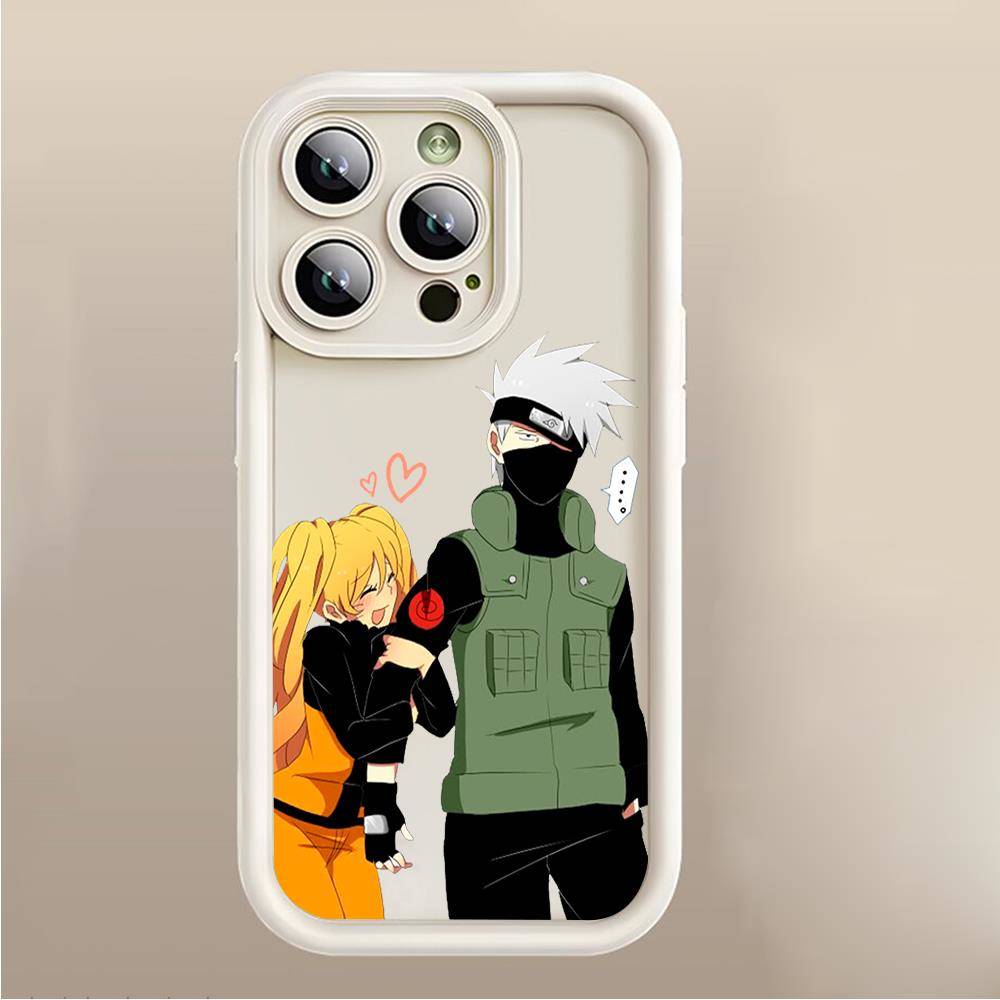Pouzdro D-34 Naruto Kakashi pro iPhone 15 14 13 12 8 Plus Samsung S24 S23 Ultra A04S A05S Huawei P40 P50 P60 Nova 11 Pro Max OPPO A17K Reno 10