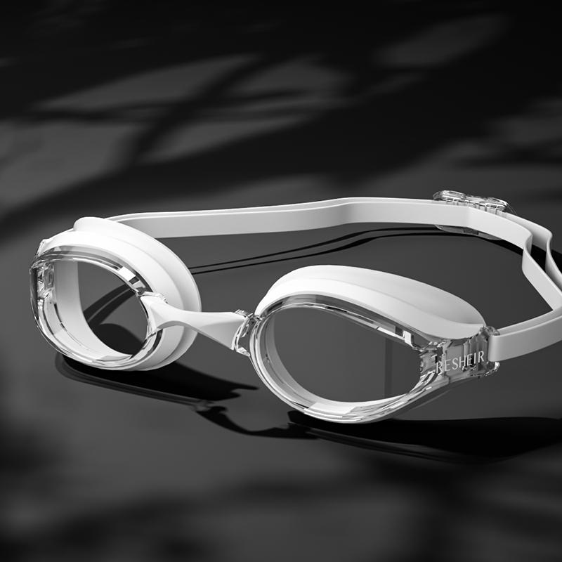 Unisex profesjonelle svømmebriller for konkurranse, HD-linse og antiduggs-svømmebriller for voksne