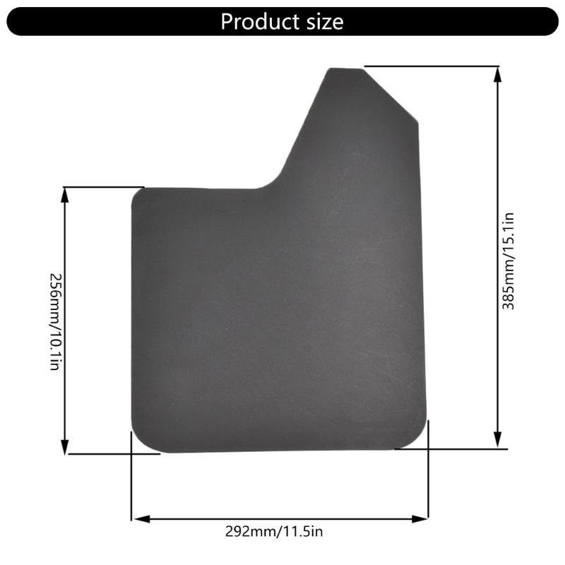 Pack Of 4 High Wear Resistance Front Rear Mud Flaps Universal Exterior Parts For Car Truck Pickup SUVs Adjustable Design