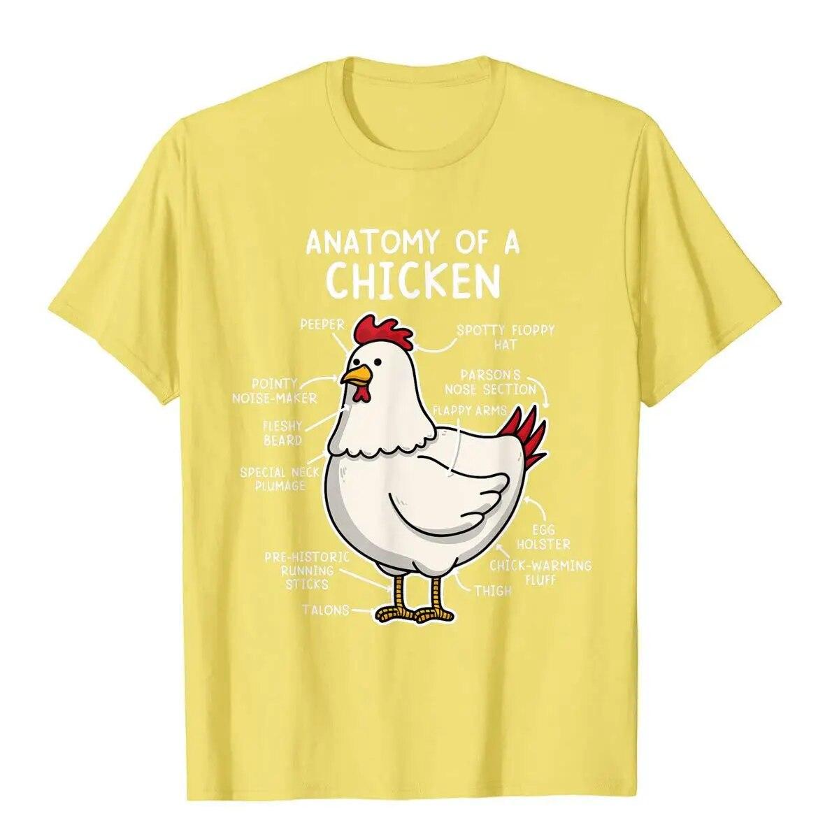 

Футболка «Анатомия курицы» Country Farm, женская футболка для девочек, топы, рубашка в стиле ретро, ​​унисекс, хлопковая футболка для мальчиков, готическая 3XL