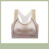 Seamless Bra Women's Beautiful Back Large-sized Sports Underwear Women's Top Support No Steel Coil Bra Anti-sagging Bra