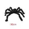 30/50/60/75/90/125/150/200cm Scary Giant Black Spider Halloween Decoration Haunted House Horror Props For Outdoor Home Bar Part
