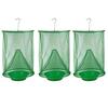 Ranch Green Cage Outdoor Hanging Family Farms Fly Insect Traps Mesh Cage Reusable Flies Catcher Bag for Garden Horse Stable Yard