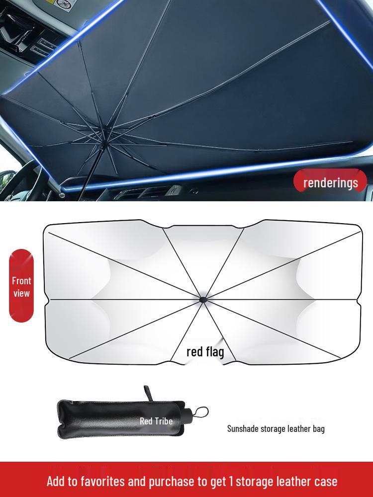 Sunshade Windshield for Hongqi: H5, HS5, E-QM5, H7, HS7 - Sun Protection & Heat Insulation