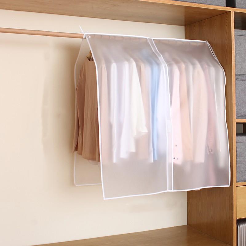 

Waterproof Hanging Clothes Dust Cover Wardrobe Storage Bag For Suits Dresses Jackets Dustproof Garment Protector For Home Travel