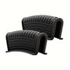 2 Pcs Silicone Assist Hot Pan Handle Holder Anti-slip Cast Iron Pan Skillet Handle Cover Heat Resistant Pot Holder Sleeves