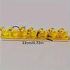 [1pc Odorless Duck Nail Holder] Cute Yellow Duck Nail Brush Holder - Odorless, Tool & Accessory Organizer for Manicure and Pedicure Care, Cartoon, 1pc