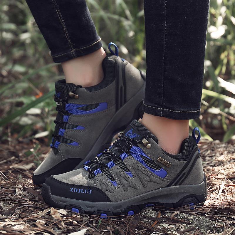 36-47 Couple Large Anti Slip Comfortable Fashion Travel Hiking Shoes Outdoor Hiking Shoes Casual Sports Shoes
