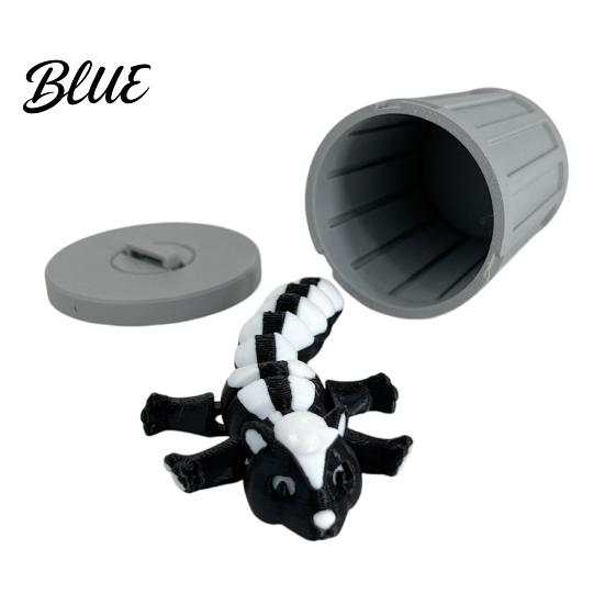 Stress Relief Animal Toy Ornament 3D Printed Flexible Joints Movable Figures with Stacking