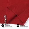 SNOWFLYING Women's Double Zipper Lapel Knit Cardigan