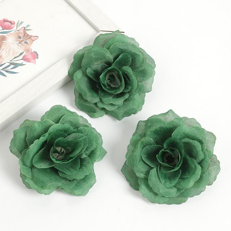 5/10/20 Stück Künstliche Großhandels-Rosenblüten Kunstblumen für Heimzimmerdekoration Hochzeitsparty Halloween Thanksgiving Weihnachtsdekoration