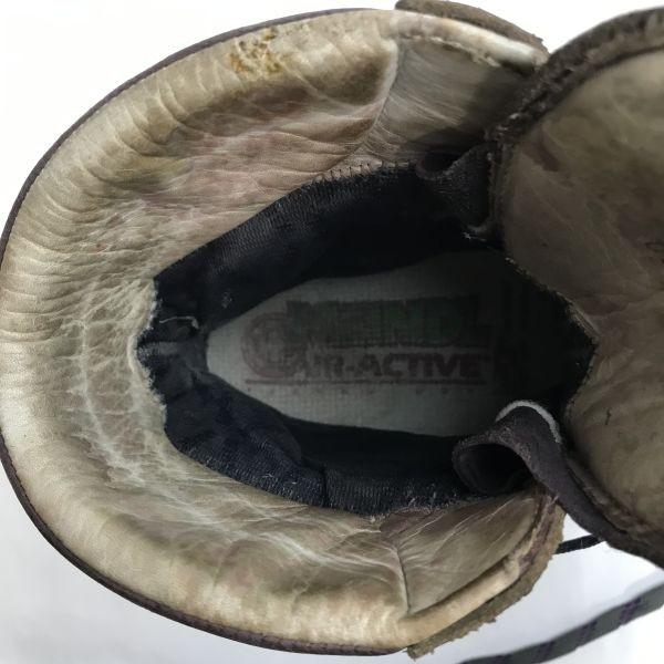 MEINDL GORE-TEX Těžké horolezecké trekové boty Hnědé Velikost 11 (29,5 cm) Vibramová podrážka(POUŽITÝ)